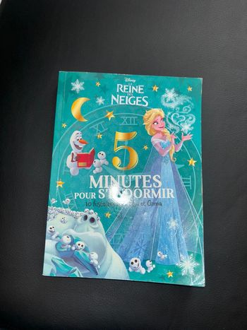 Livre la reine des neiges 5 minutes pour s’endormir