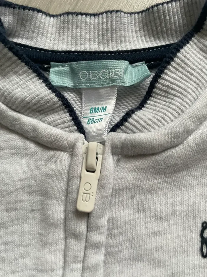 Gilet Okaidi 6 mois - photo numéro 2