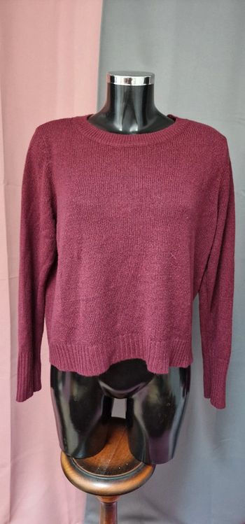 Pull bordeaux