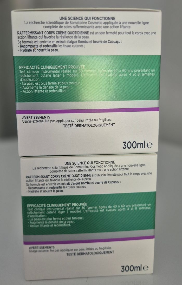 Lot 2 crèmes raffermissantes Somatoline - photo numéro 2