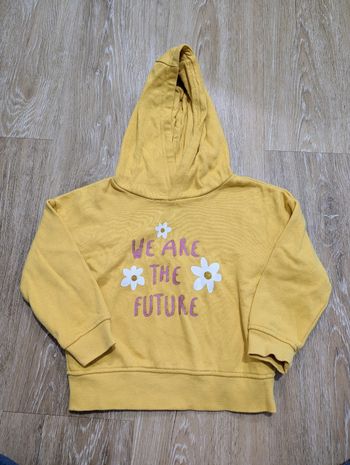 Sweat jaune bébé 24 mois