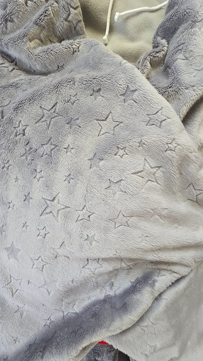 Couverture ByBoom Hiver Modèle Minky Etoiles - photo numéro 2