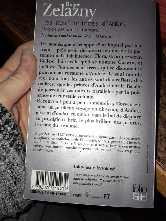 Haletante récits fantastiques tome 1 et 2 R zelazny - photo numéro 2