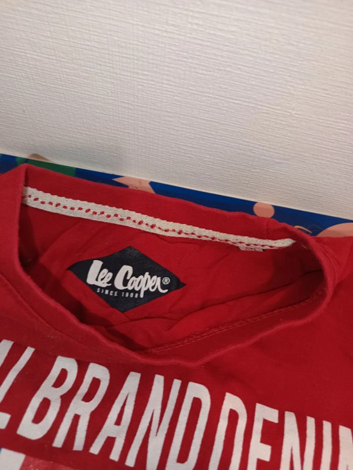 Tee-shirt manche longue Lee Cooper 10 ans - photo numéro 2