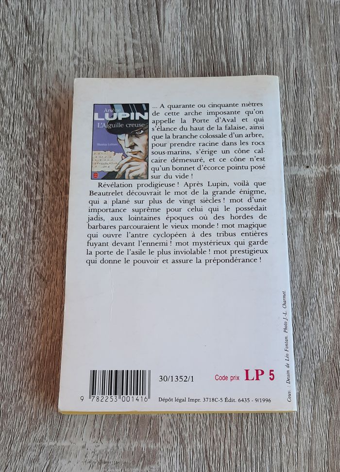L'aiguille creuse d'Arsène lupin - photo numéro 2