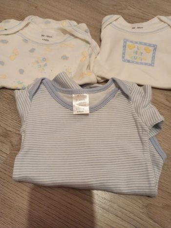 Lot de 3 bodies manches longues