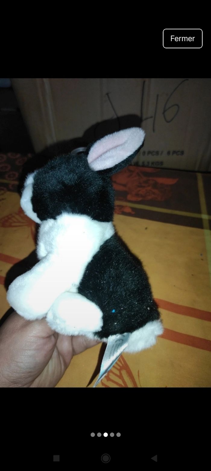 Petite peluche lapin j46 - photo numéro 4