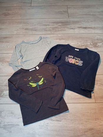 Lot de 3 tee shirt manches longues