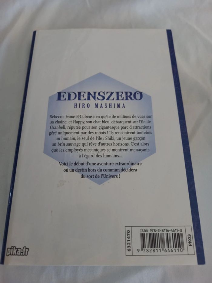 Edens Zero Tome 1 – Hiro Mashima – 3 € - photo numéro 2