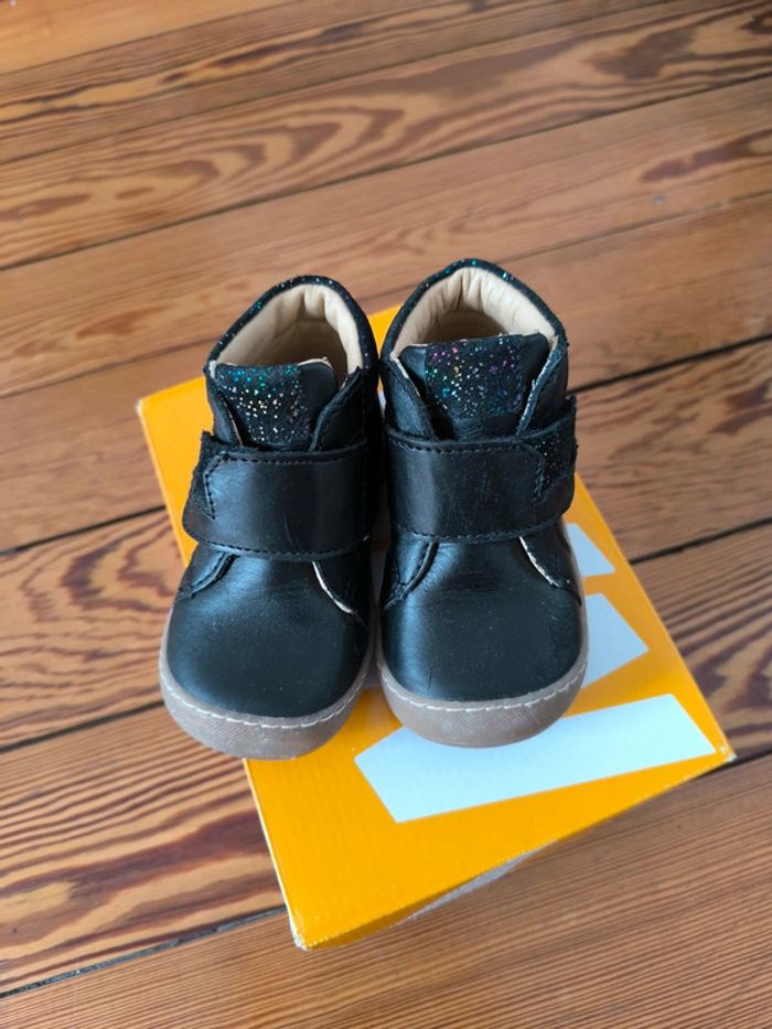 Bottines en cuir 1ers pas