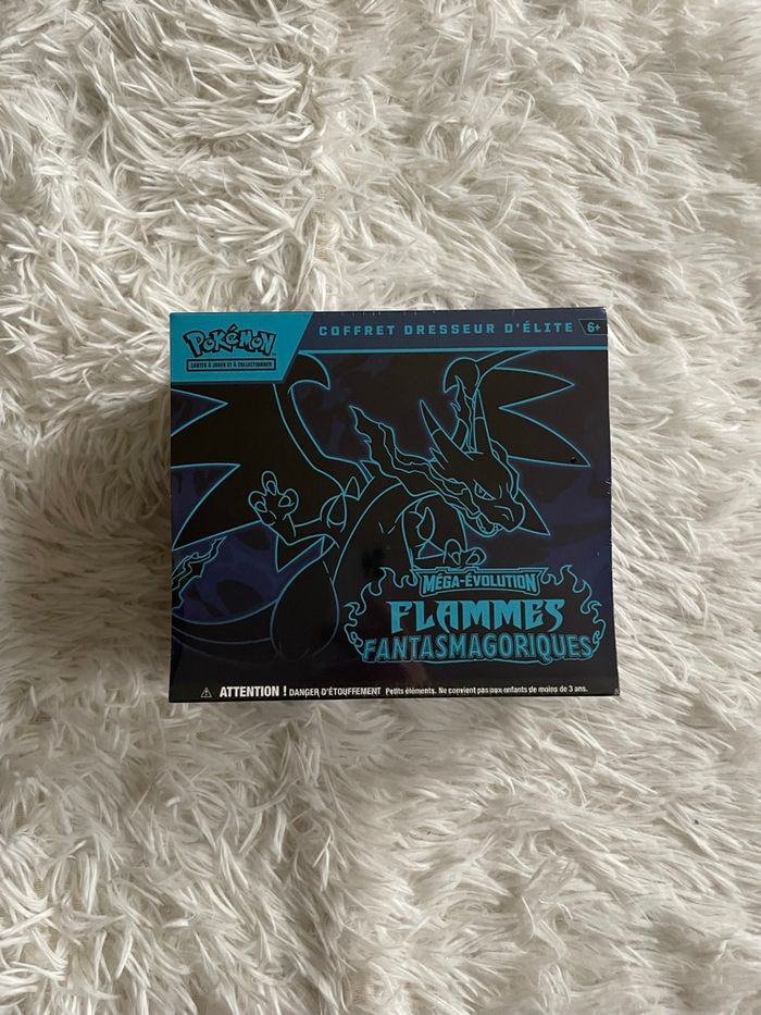 Pokémon ETB - Coffret dresseur d’élite Méga Évolution me02 - Flammes fantasmagoriques