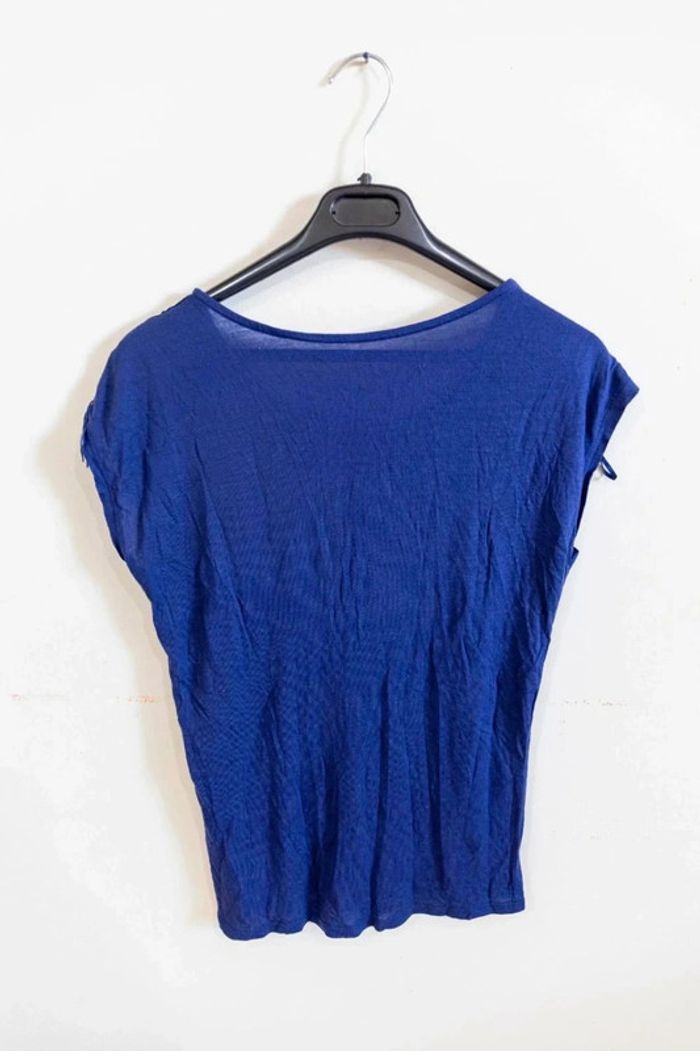 C50 blouse marine NafNaf S - photo numéro 2