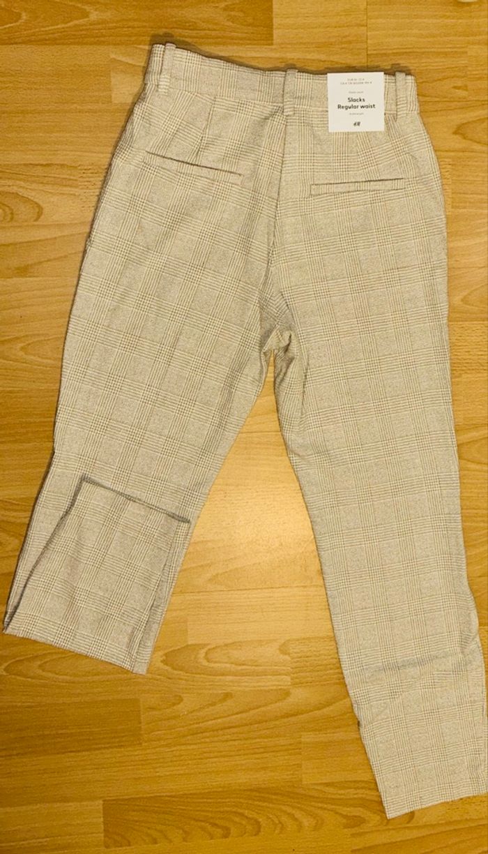 Pantalon à carreaux neuf - photo numéro 2