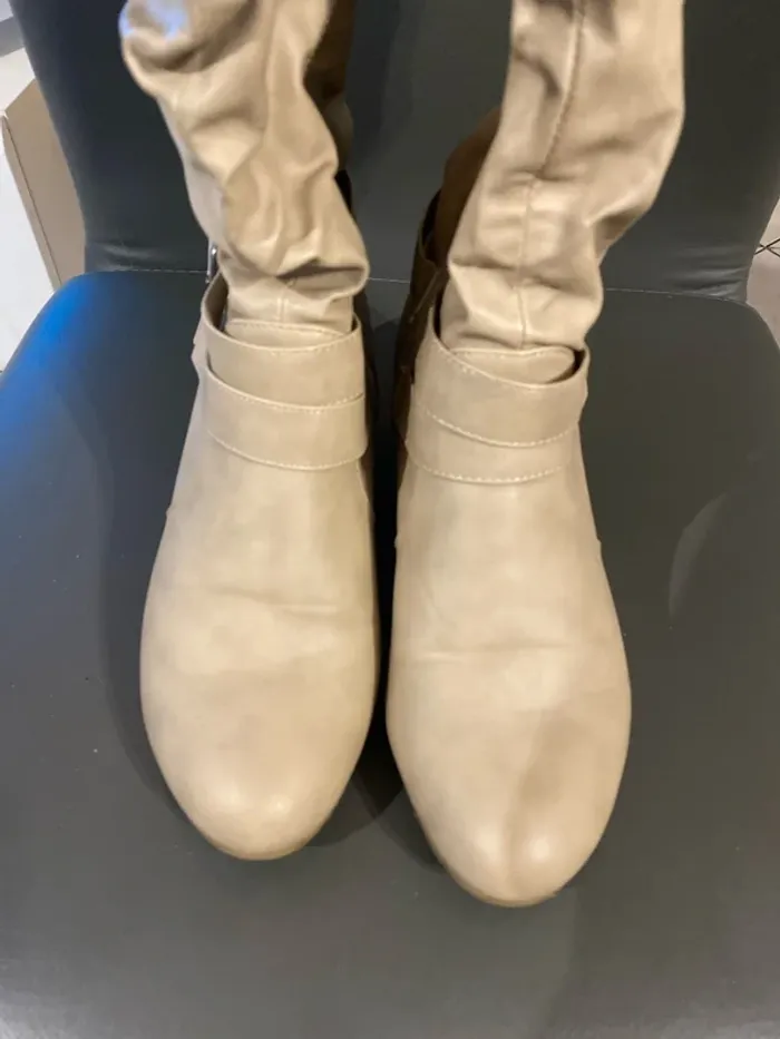 superbe botte beige Trend one 38 - photo numéro 2
