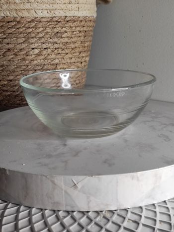 Bol en verre duralex