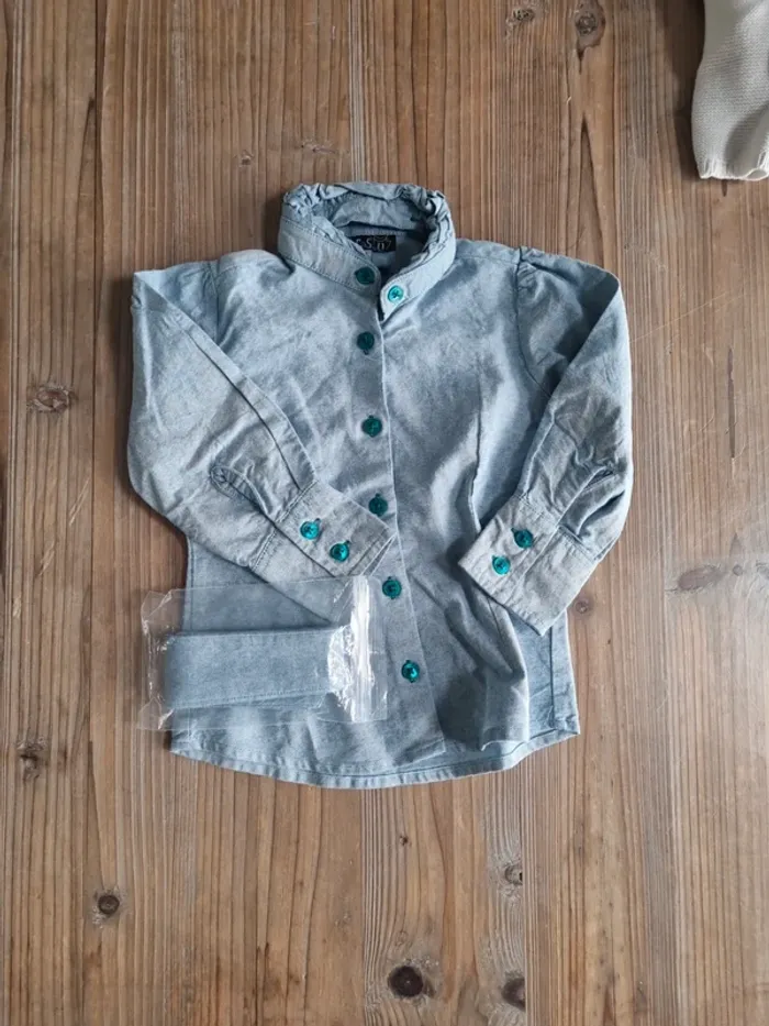 Chemise manches longues 24 mois