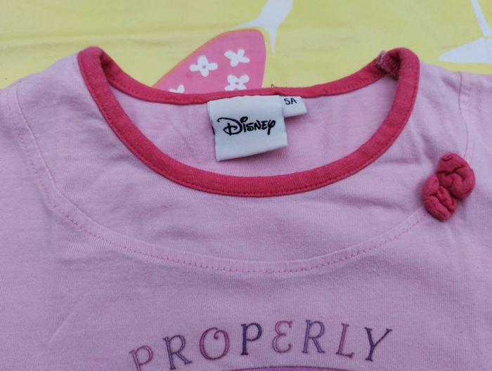 Tee-shirt manches courtes 5 ans fille Disney Sofia - photo numéro 4