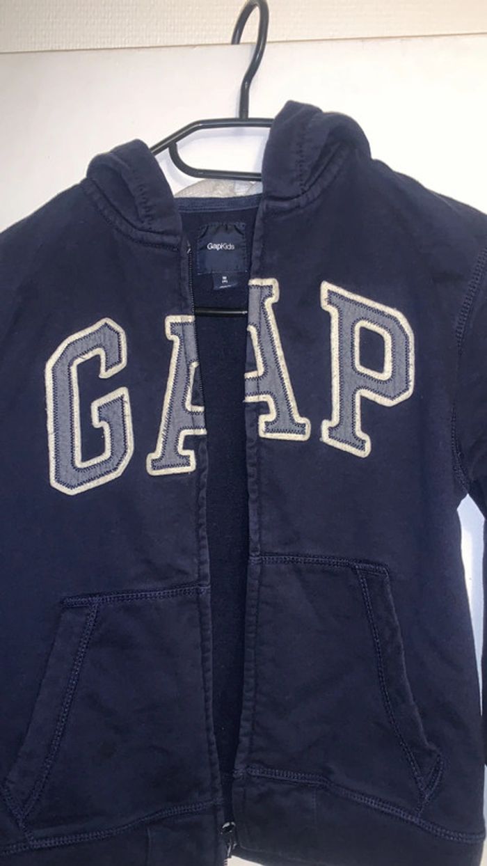 Sweat zippé 8 ans gap