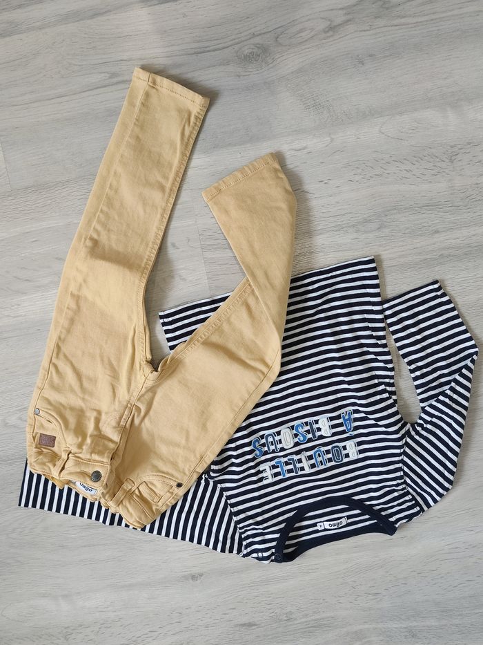 Ensemble pantalon marin Gémo Taille 3-4 ans