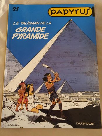 Papyrus Tome 21 Le Talisman de la Grande Pyramide