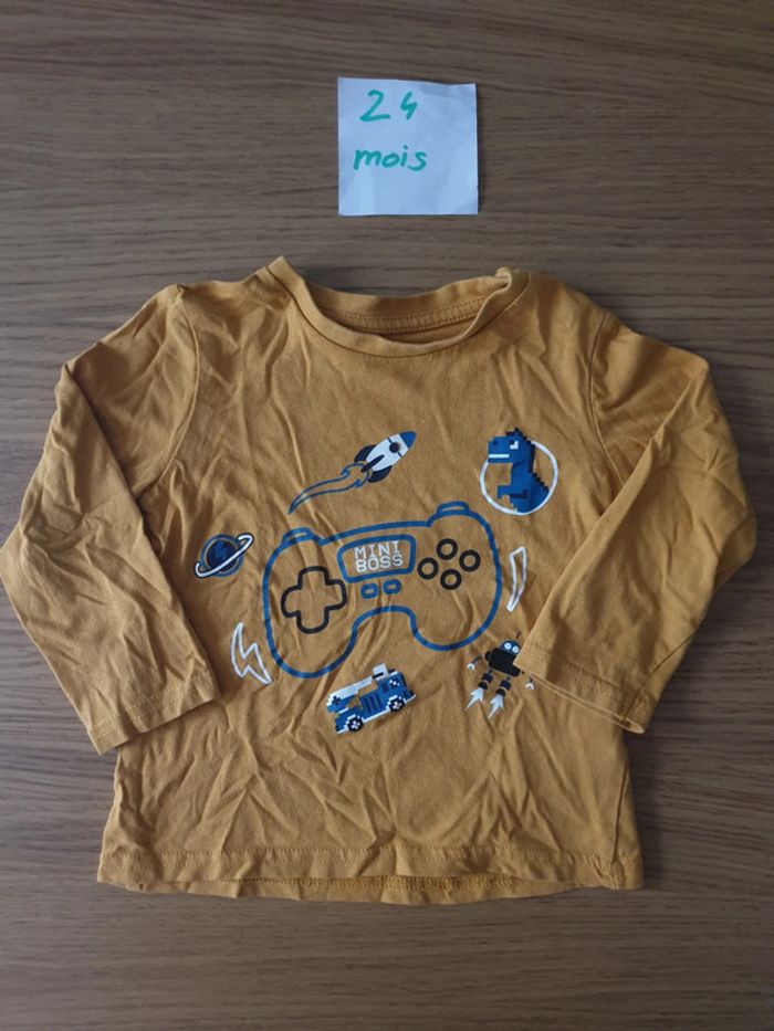 Tee-shirt manches longues geek gamer