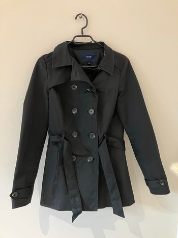 Trench noir Kiabi - S