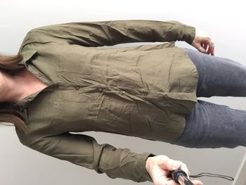 Chemise kaki de chez jennyfer