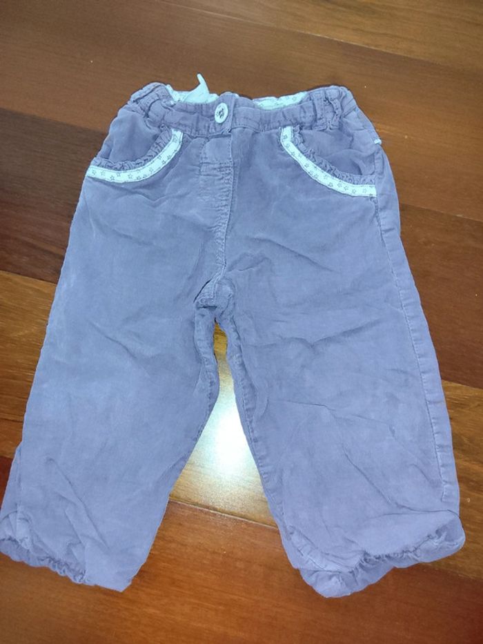 Pantalon velours 18 mois