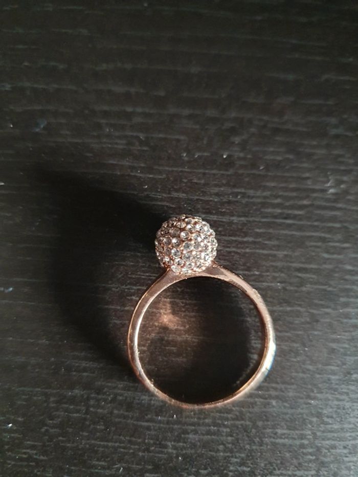 Bague avec boule à strass - photo numéro 3