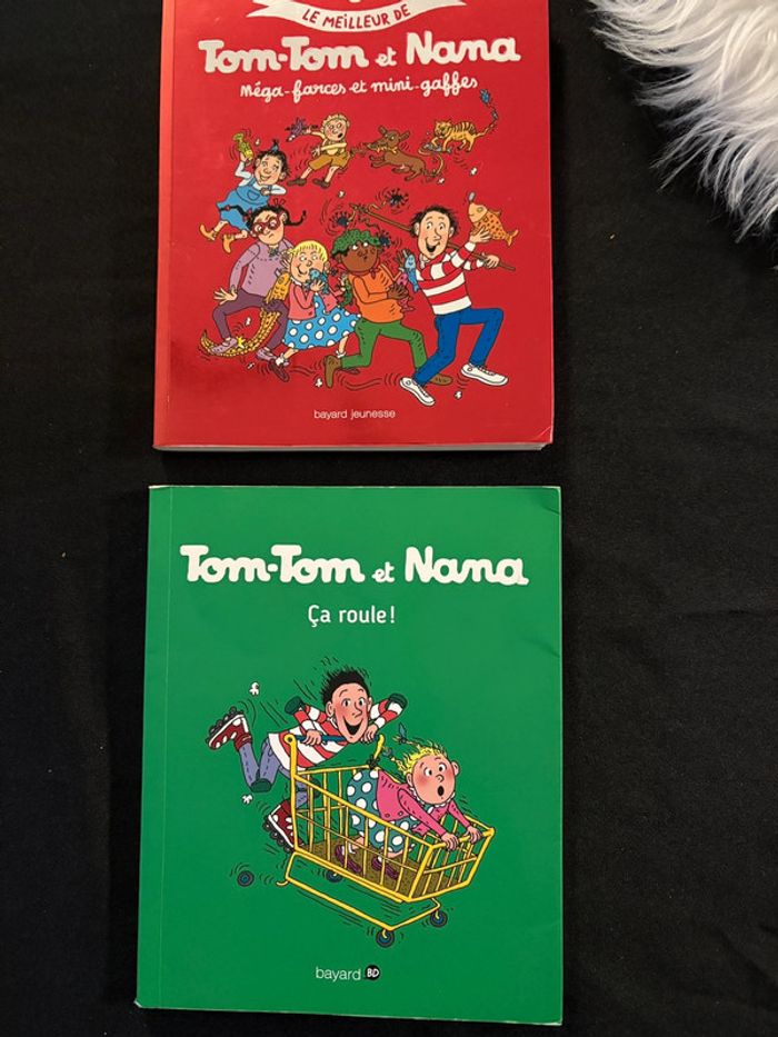 2 livres Tom Tom et Nana TB etat