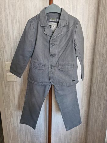 Ensemble enfant 3 ans Orchestra Lin Coton Blazer Pantalon