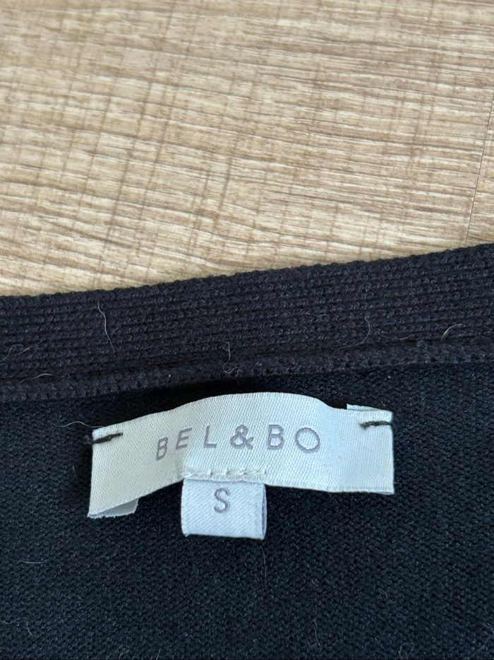 Cardigan noir avec sequins Bel&Bo taille S jamais porté - photo numéro 9