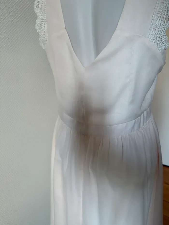 Robe rose pale en très bon état naf naf taille 44 - photo numéro 6