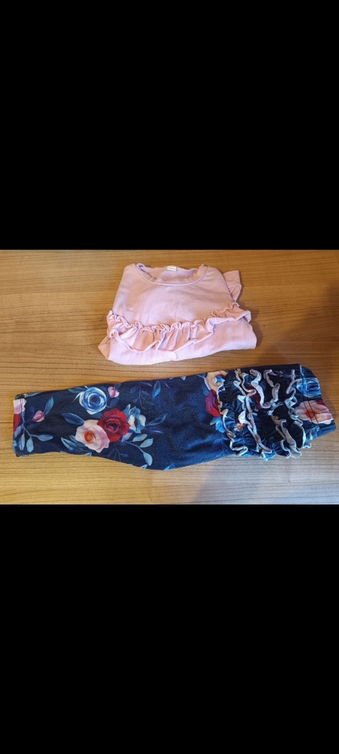 Ensemble à froufrous