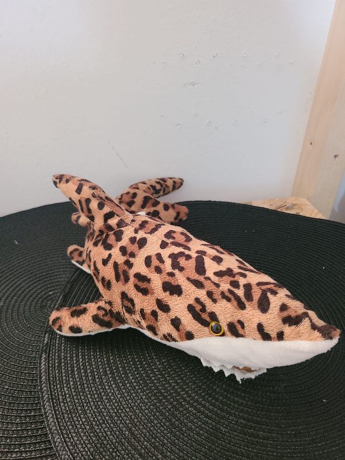 Peluche requin léopard Adventure Planet Poisson Animal de l'océan 62 - photo numéro 3