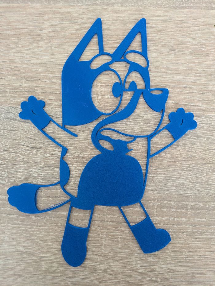 Décoration Bluey Bleu