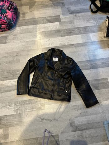 Manteau cuir