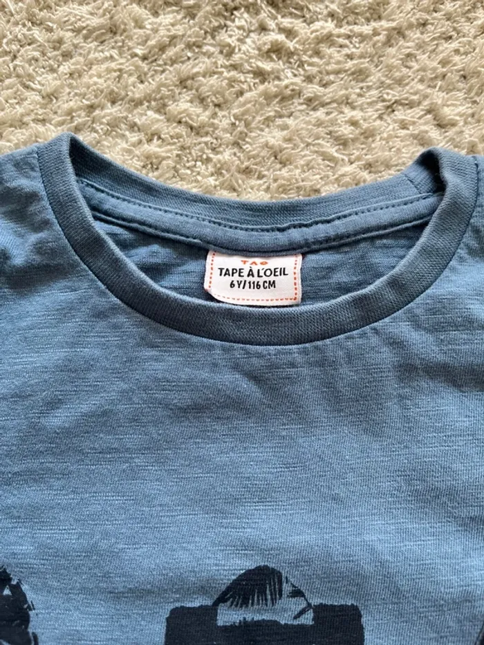 Teeshirt manches courtes taille 6 ans marque Tape à l’œil - photo numéro 3