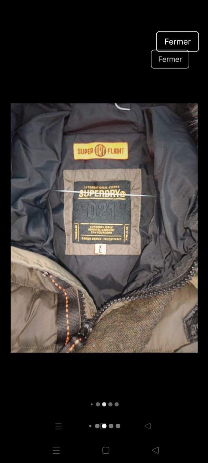 Manteau Superdry XL - photo numéro 4