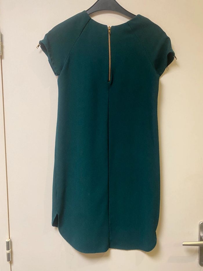 Jolie robe verte Atmosphère taille 34 - photo numéro 3