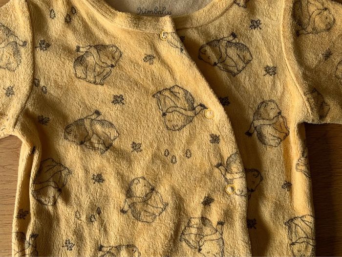 Pyjama velours 6 mois - photo numéro 2