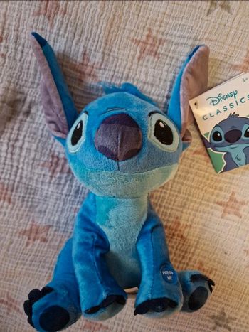 Peluche stitch parlante NEUVE