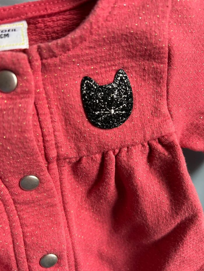 Ensemble bébé fille tunique et legging , 3 mois - photo numéro 2