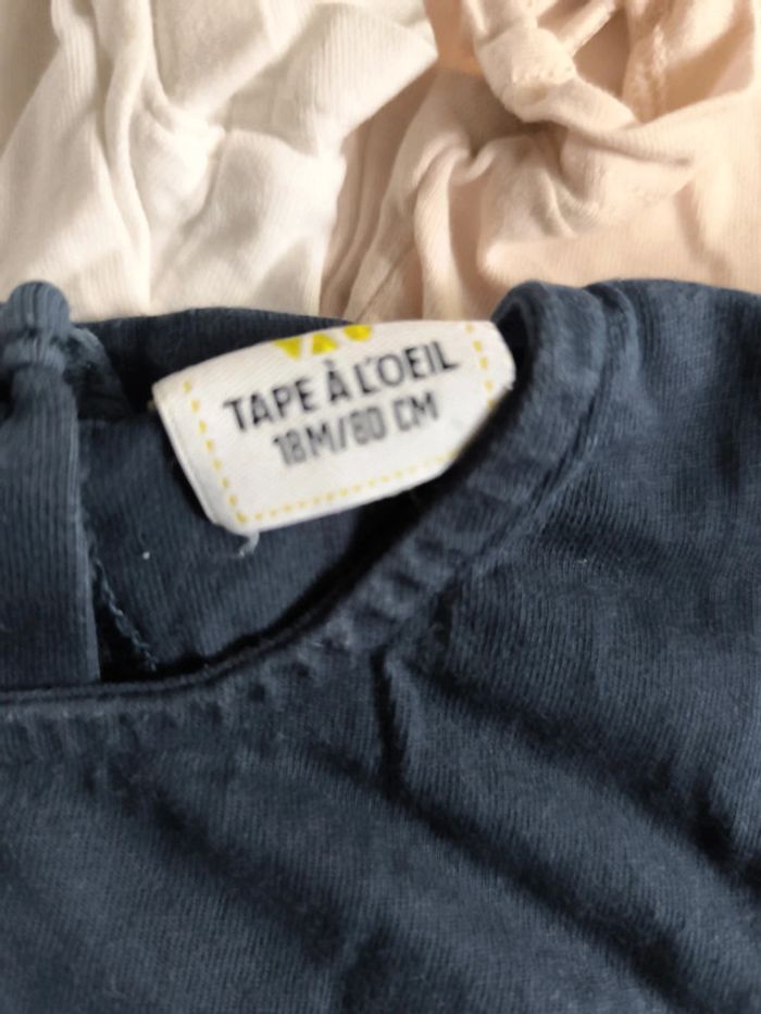 Lot de tee-shirt manches courtes - photo numéro 2