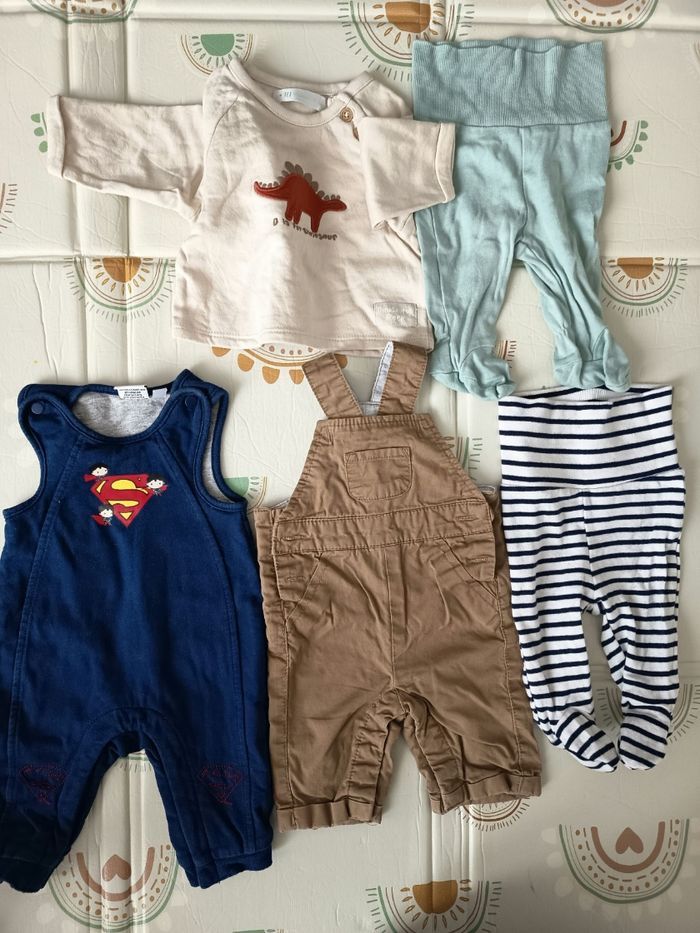 Lot 1 mois garçon (5 pcs)