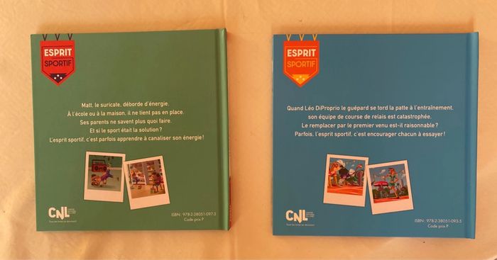 Lot de 2 livres Mcdo - Esprit Sportif - NEUFS - la course de relais, le cours de hip hop - photo numéro 4