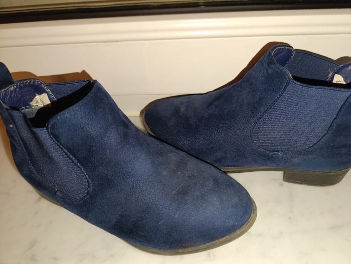 Bottine bleu - photo numéro 3