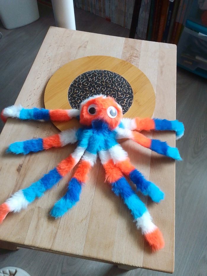 Peluche poulpe pieuvre - photo numéro 2