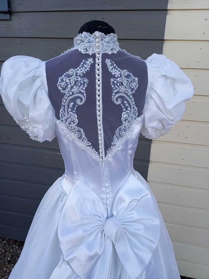 robe de mariée vintage taille 36/38/40 - photo numéro 4