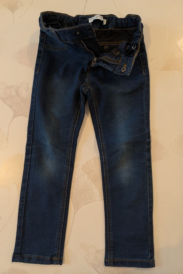 Jeans fille slim 5 ans - photo numéro 4